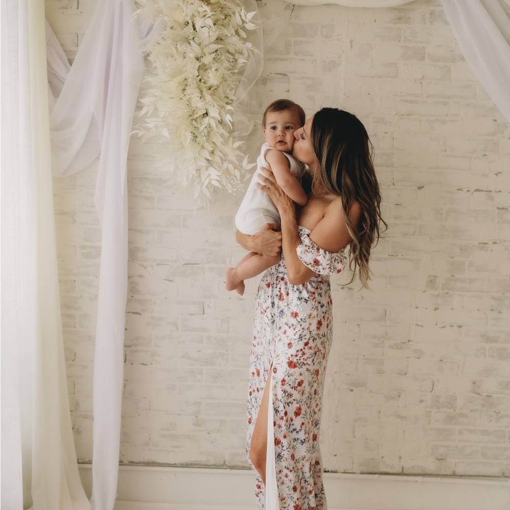 Majorelle sparkle spring dress